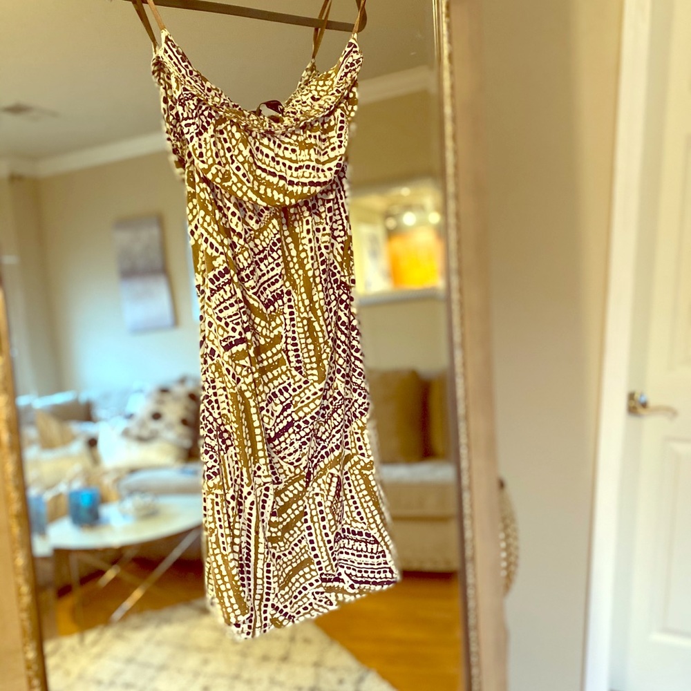 Banana republic strapless dress